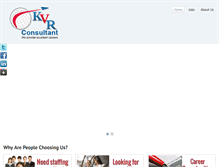 Tablet Screenshot of kvrconsultant.com